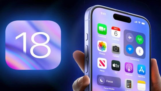آبل تنوي الكشف عن مزايا تخصيص جديدة في نظام iOS 18