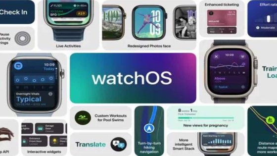 ساعات آبل الذكية المتوافقة مع نظام watchOS 11 الجديد